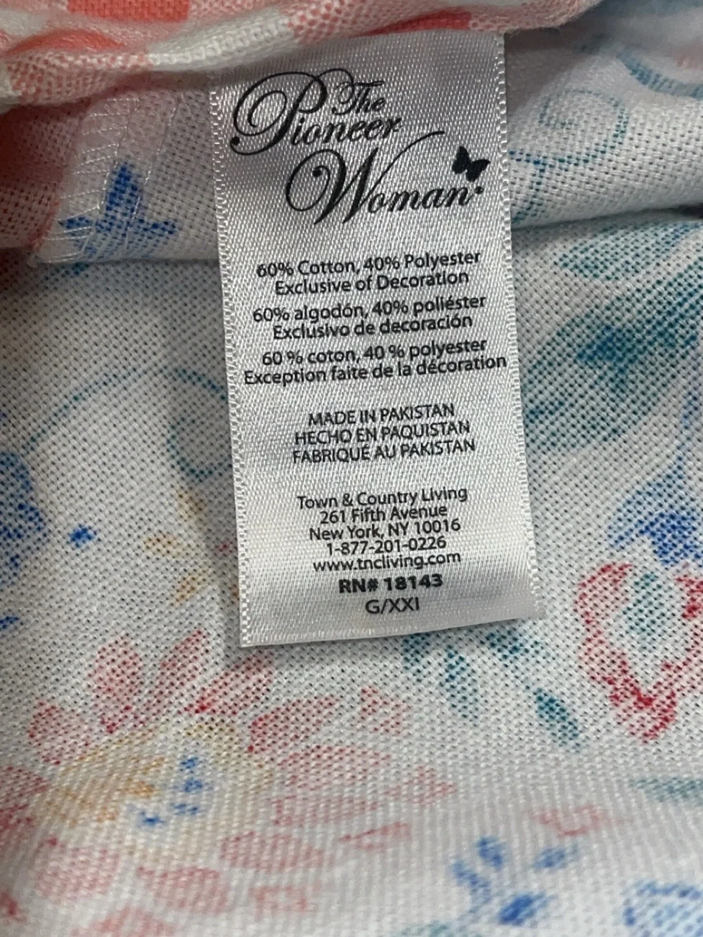 The Pioneer Woman bright floral